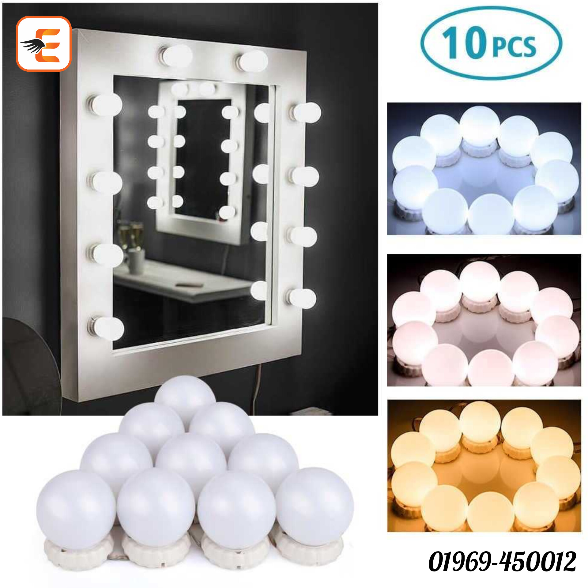 3 Colour Vanity Mirror Light